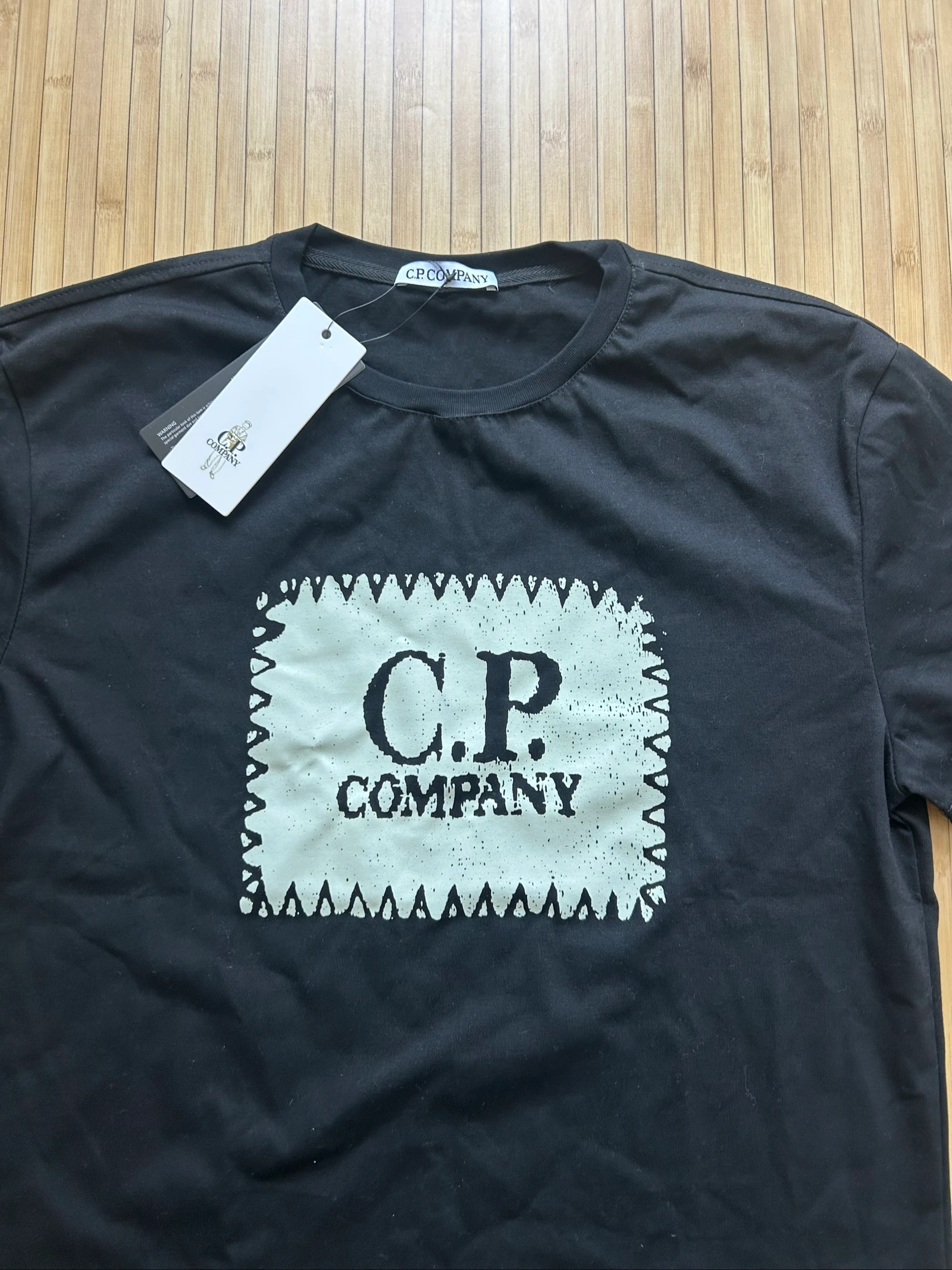 T-shirt cp company noir  – photo 4